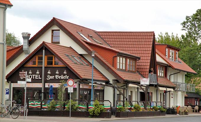Hotel Zur Bruecke Greifswald Kültér fotó